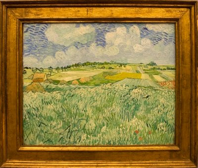Ebene bei Auvers von Vincent van Gogh